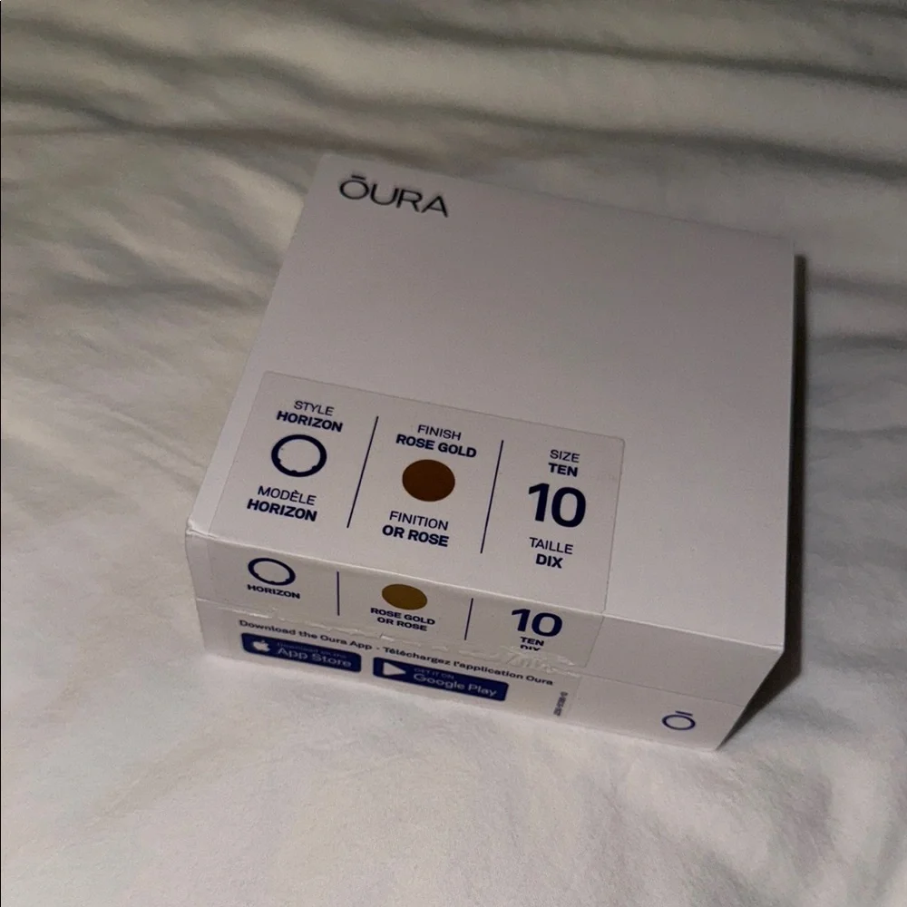 Rose Gold Gen 3 Oura Ring Size 10